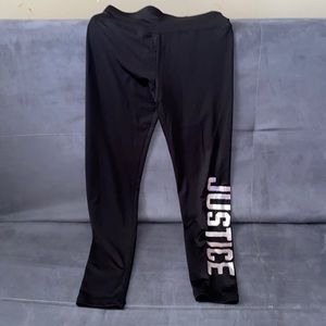 JUSTICE GIRLS SIZE 8 leggings